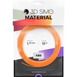 3DSimo Filament ABS II-oranž.,černá,bílá