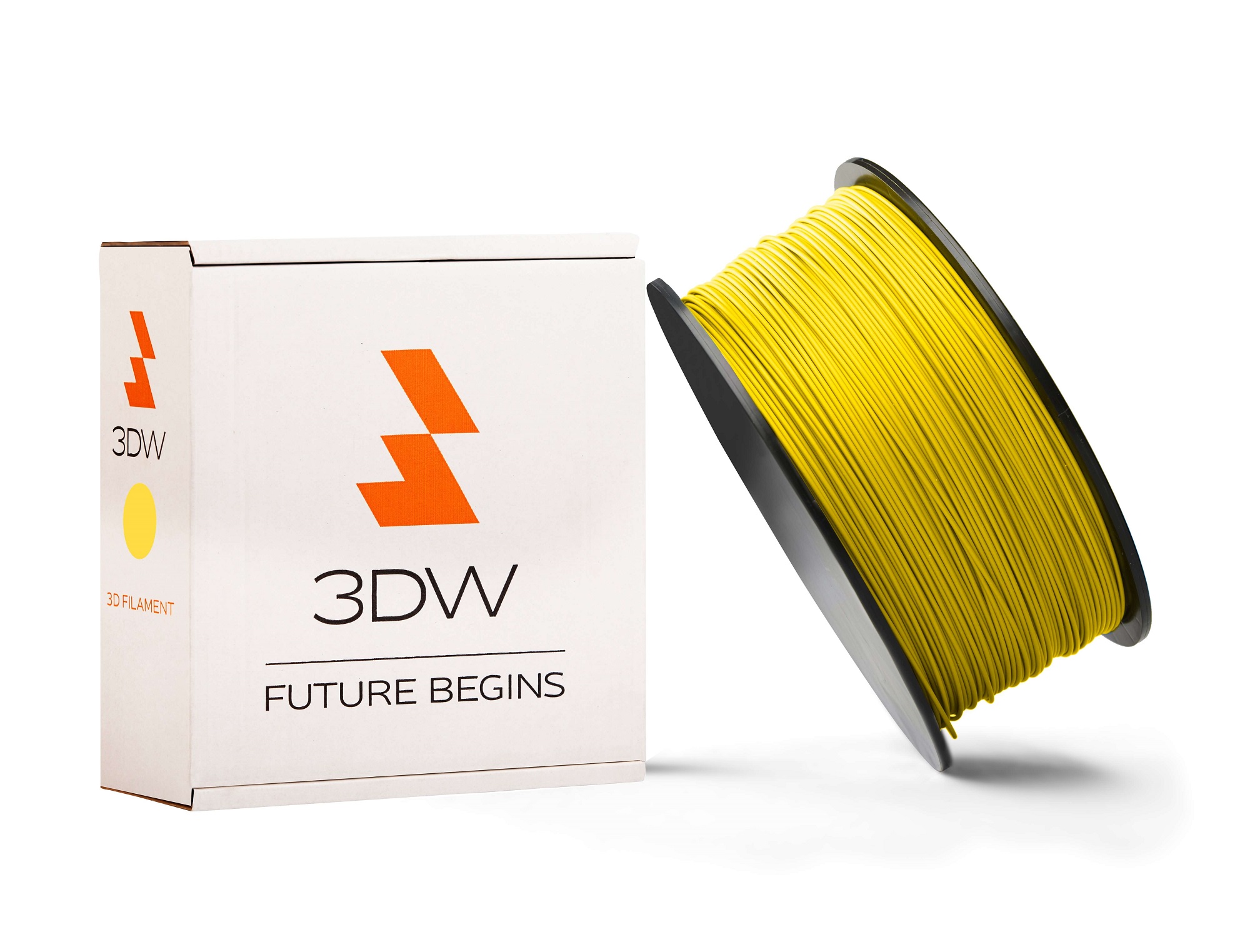 3DW - ABS filament 1,75mm žlutá, 0,5 kg, tisk 220-250°C D11202