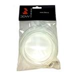 3DW - ABS filament pro 3D tiskárny, průměr struny 1,75mm, barva bílá, v balení 10m, teplota tisku 220-250°C