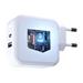 3mk cestovní nabíječka Hyper Charger 68W, GaN, 1x USB-C (PD), 1x USB bílá 5903108515153