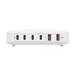 3mk cestovní nabíječka Hyper PowerMax 100W, GaN 4x USB-C (PD) / 2x USB, bílá 5903108527255