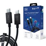 3mk datový kabel Hyper ThunderBolt, 240W, 8K, konektor USB-C/USB-C, délka 1 m, černá 5903108515139