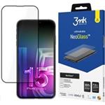 3mk hybridní sklo NeoGlass pro Apple iPhone 15 Plus, černá 5903108537223