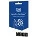 3mk ochrana kamery Lens Pro Full Cover pro Apple iPhone 15 Pro / iPhone 15 Pro Max 5903108527897