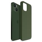 3mk ochranný kryt Hardy Silicone MagCase pro Apple iPhone 15 Plus, Alphine Green 5903108527347