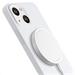 3mk ochranný kryt Hardy Silicone MagCase pro Apple iPhone 15 Plus, Silver-White 5903108527354