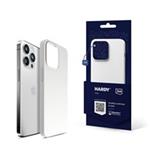 3mk ochranný kryt Hardy Silicone MagCase pro Apple iPhone 15 Pro Max, bílá 5903108527439