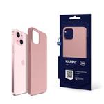 3mk ochranný kryt Hardy Silicone MagCase pro Apple iPhone 15, růžová 5903108538947