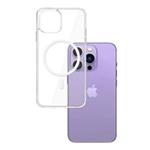 3mk ochranný kryt MagCase pro Apple iPhone 15 Pro Max, čirá 5903108527613