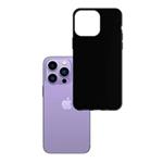 3mk ochranný kryt Matt Case pro Apple iPhone 15 Pro, černá 5903108527668