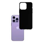 3mk ochranný kryt Matt Case pro Apple iPhone 15 Pro Max, černá 5903108531092