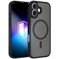 3mk ochranný kryt Misty MagCase Black pro Apple iPhone 16 5903108759489