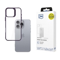3mk Satin Armor Case+ Purple pro Apple iPhone 16 Pro Max 5903108592840