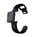 3mk Silicone Watch Strap pro Apple 38/40/41 mm Black 5903108565578
