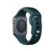 3mk Silicone Watch Strap pro Apple 38/40/41 mm Evergreen 5903108565608