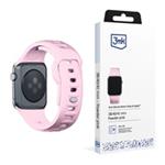 3mk Silicone Watch Strap pro Apple 38/40/41 mm Powder Pink 5903108565677