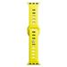 3mk Silicone Watch Strap pro Apple 38/40/41 mm Yellow 5903108565714