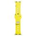 3mk Silicone Watch Strap pro Apple 38/40/41 mm Yellow 5903108565714