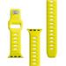 3mk Silicone Watch Strap pro Apple 38/40/41 mm Yellow 5903108565714