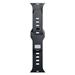 3mk Silicone Watch Strap pro Apple 42/44/45/49 mm Black 5903108565721