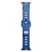 3mk Silicone Watch Strap pro Apple 42/44/45/49 mm Blue 5903108565738