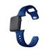 3mk Silicone Watch Strap pro Apple 42/44/45/49 mm Blue 5903108565738