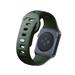 3mk Silicone Watch Strap pro Apple 42/44/45/49 mm Dark Green 5903108565745
