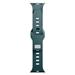 3mk Silicone Watch Strap pro Apple 42/44/45/49 mm Evergreen 5903108565752