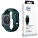 3mk Silicone Watch Strap pro Apple 42/44/45/49 mm Evergreen 5903108565752