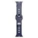 3mk Silicone Watch Strap pro Apple 42/44/45/49 mm Gray 5903108565769