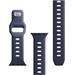 3mk Silicone Watch Strap pro Apple 42/44/45/49 mm Gray 5903108565769