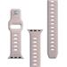 3mk Silicone Watch Strap pro Apple 42/44/45/49 mm Latte 5903108565776