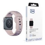 3mk Silicone Watch Strap pro Apple 42/44/45/49 mm Latte 5903108565776