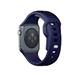 3mk Silicone Watch Strap pro Apple 42/44/45/49 mm Ocean Blue 5903108565806