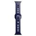 3mk Silicone Watch Strap pro Apple 42/44/45/49 mm Ocean Blue 5903108565806