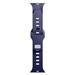 3mk Silicone Watch Strap pro Apple 42/44/45/49 mm Ocean Blue 5903108565806