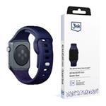 3mk Silicone Watch Strap pro Apple 42/44/45/49 mm Ocean Blue 5903108565806