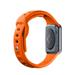 3mk Silicone Watch Strap pro Apple 42/44/45/49 mm Orange 5903108565813