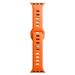 3mk Silicone Watch Strap pro Apple 42/44/45/49 mm Orange 5903108565813