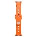 3mk Silicone Watch Strap pro Apple 42/44/45/49 mm Orange 5903108565813