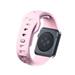 3mk Silicone Watch Strap pro Apple 42/44/45/49 mm Powder Pink 5903108565820