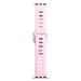 3mk Silicone Watch Strap pro Apple 42/44/45/49 mm Powder Pink 5903108565820