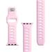 3mk Silicone Watch Strap pro Apple 42/44/45/49 mm Powder Pink 5903108565820