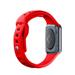 3mk Silicone Watch Strap pro Apple 42/44/45/49 mm Red 5903108565837