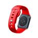 3mk Silicone Watch Strap pro Apple 42/44/45/49 mm Red 5903108565837