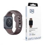 3mk Silicone Watch Strap pro Apple 42/44/45/49 mm Taupe 5903108565844