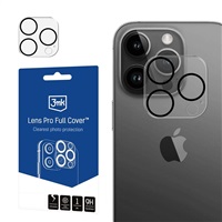 3mk tvrzené sklo Lens Pro Full Cover ochrana kamery pro Apple iPhone 13 Pro / iPhone 13 Pro Max 5903108527859