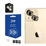 3mk tvrzené sklo Lens Pro ochrana kamery pro Apple iPhone 14 Plus, zlatá 5903108484114