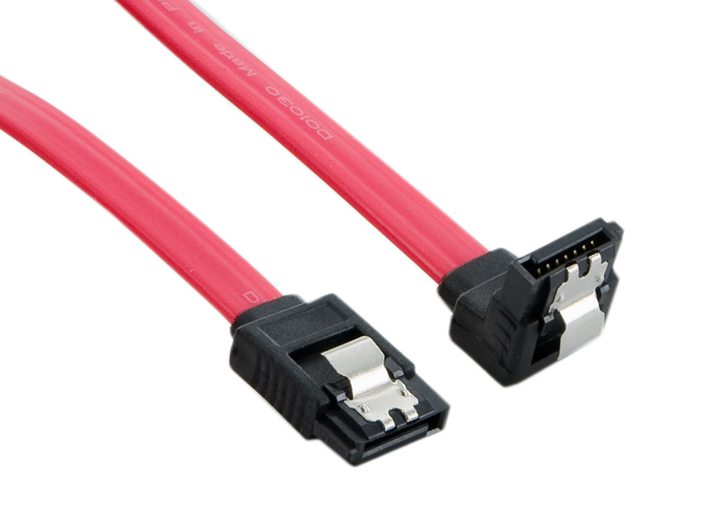 4World HDD kábel | SATA 3 | 30cm | petlice | červený