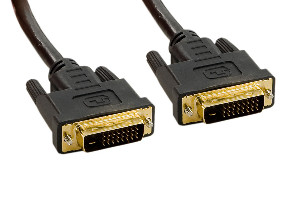 4World Kabel pro LCD DVI-D (24+1)- DVI-D (24+1) M/M, dual link, 4.5m 06103